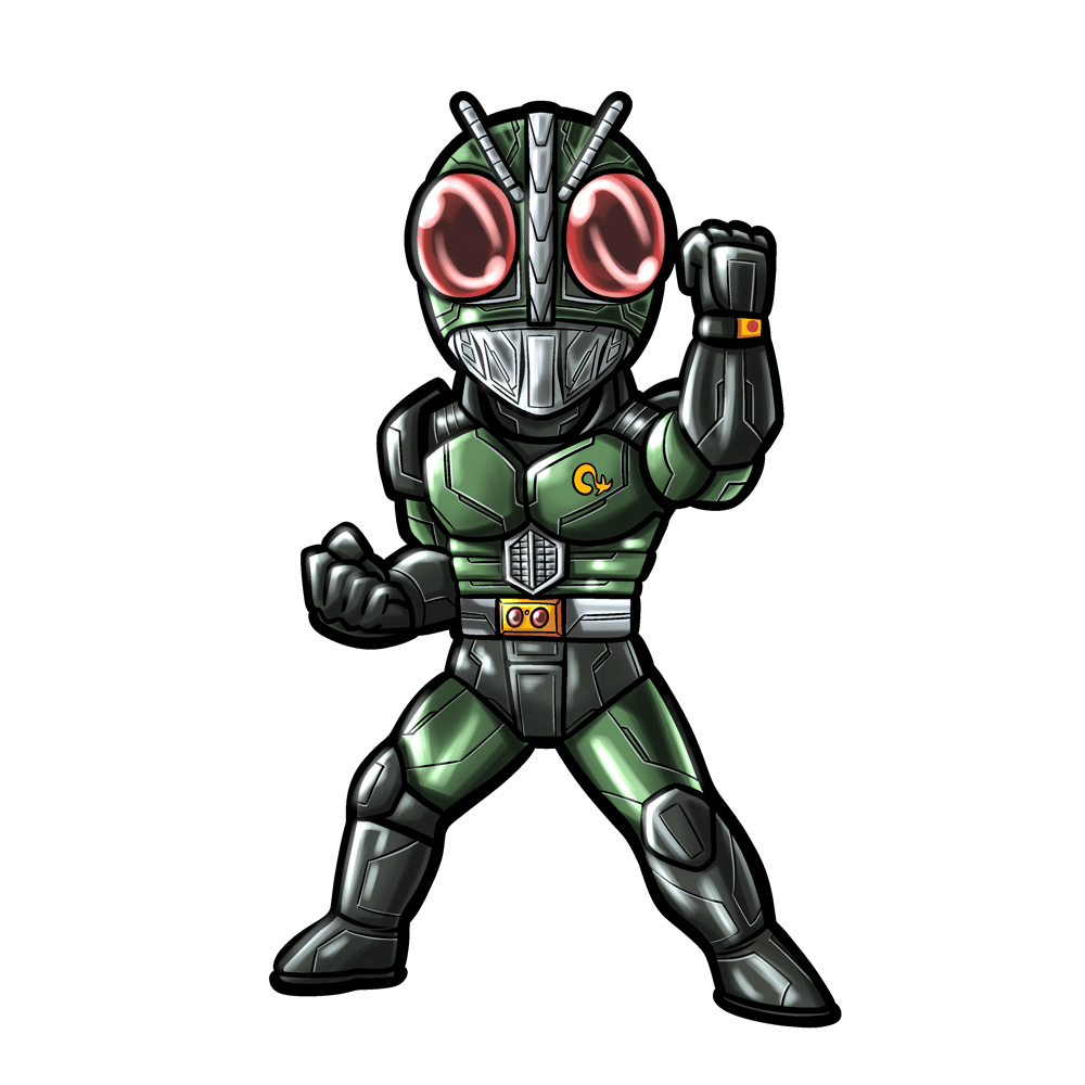 Image of Kamen Rider Black RX Sticker