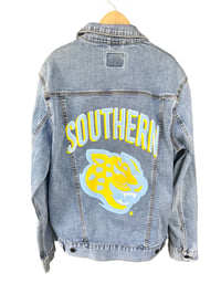Image 1 of Southern U - Homecoming Denim Jacket