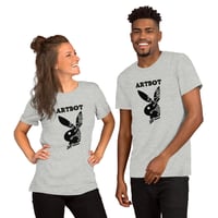 Image 11 of Artbot Playbot in Black Unisex t-shirt