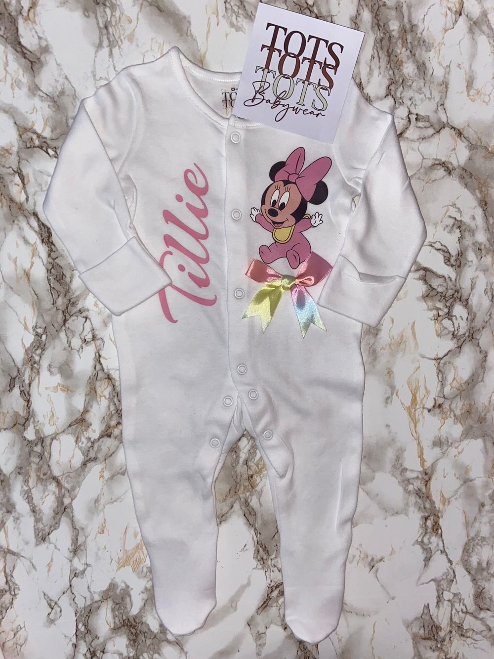 Minnie Mouse Sleepsuit