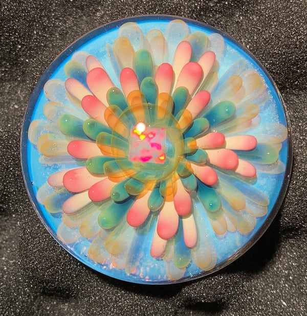 Image of Opal Basket Mini Paperweight / Pocket Stone  5