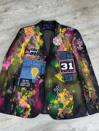 Image 1 of Lord Have Mercy Custom painted blazer