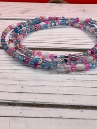 Image 2 of Cotton Candy Waist Bead Strand