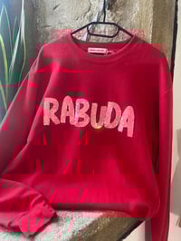 Image 2 of Suadoiro RABUDA vermello-rosa. Talla L. Corte unisex.