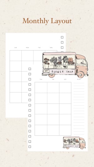 Image of Undated Panduh Planner Pre-Order