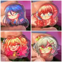 Image 2 of PJSK Character pins 2Inches