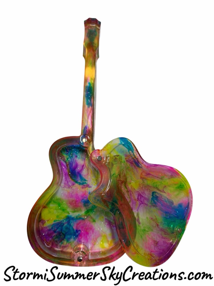 Image of Guitar Magnetic Trinket box