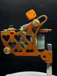 Image 1 of ORANGE MULTI HEARTCRACKER LINER 1031