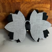 Image 4 of Black Western Tumbler Straw Topper Bow copy