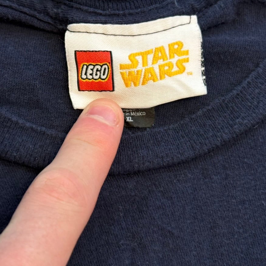 Image of 2000s Lego Star Wars Death Star Graphic Tee (XL)