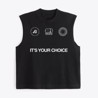 Image 1 of collab sleeveless