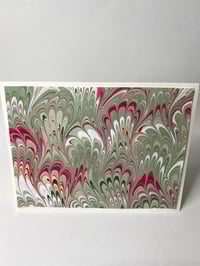 Image 2 of Christmas Marbled Card Set