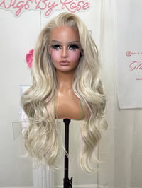 Image 14 of Creamy blonde free part luxury (ready to ship)