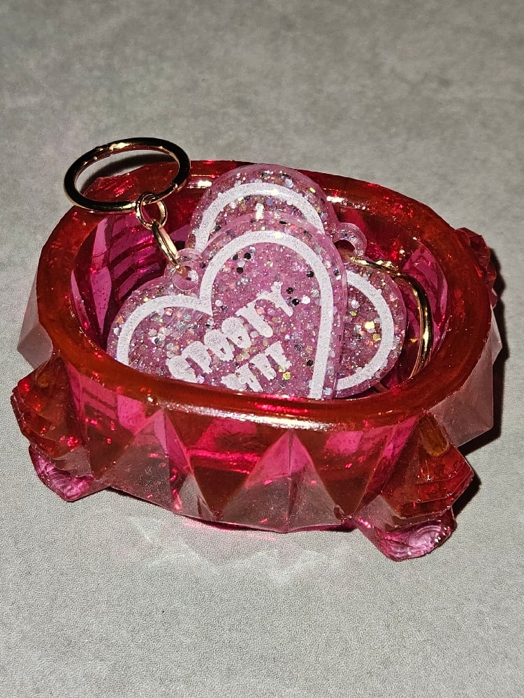 Image of Art Deco Open Salt Cellar Replica: Magenta