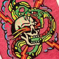 Image 2 of Snake Skull Embroidery