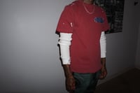 Image 1 of skate double layer tee 