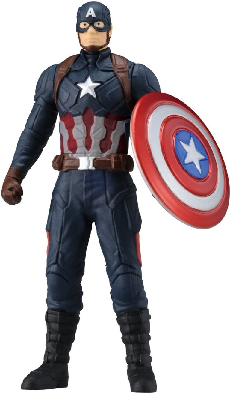 Marvel Captain America Civil War Vaulted Metal Figure By Takara Tomy 🇺🇸 Image 2
