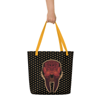 Image 2 of Large Tote - Tusker Du - Halloween