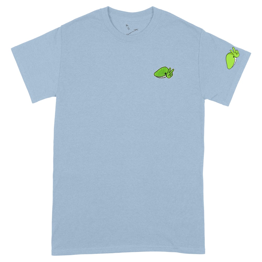 Image of "Frog Piqué" - T-Shirt [Powder Blue]