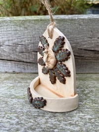 Image 5 of Green man Figure Folklore Wall Shrine