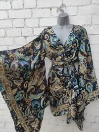 Image 18 of Pefkos co ord sarong set Jade and Gold