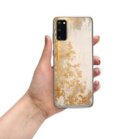 Image 14 of White and Gold Tattered Texture Goth Lolita Kawaii Baroque Clear Case for Samsung®