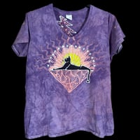 Image 1 of xl Ladies cat V-neck #2