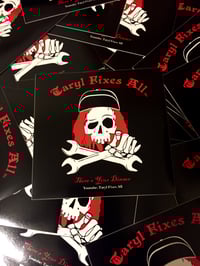 Taryl Vinyl Skull Stickers!! (FREE USA SHIPPING)