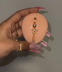 Dangle Bow Belly Ring