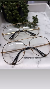 Image 2 of Parker clear frames 