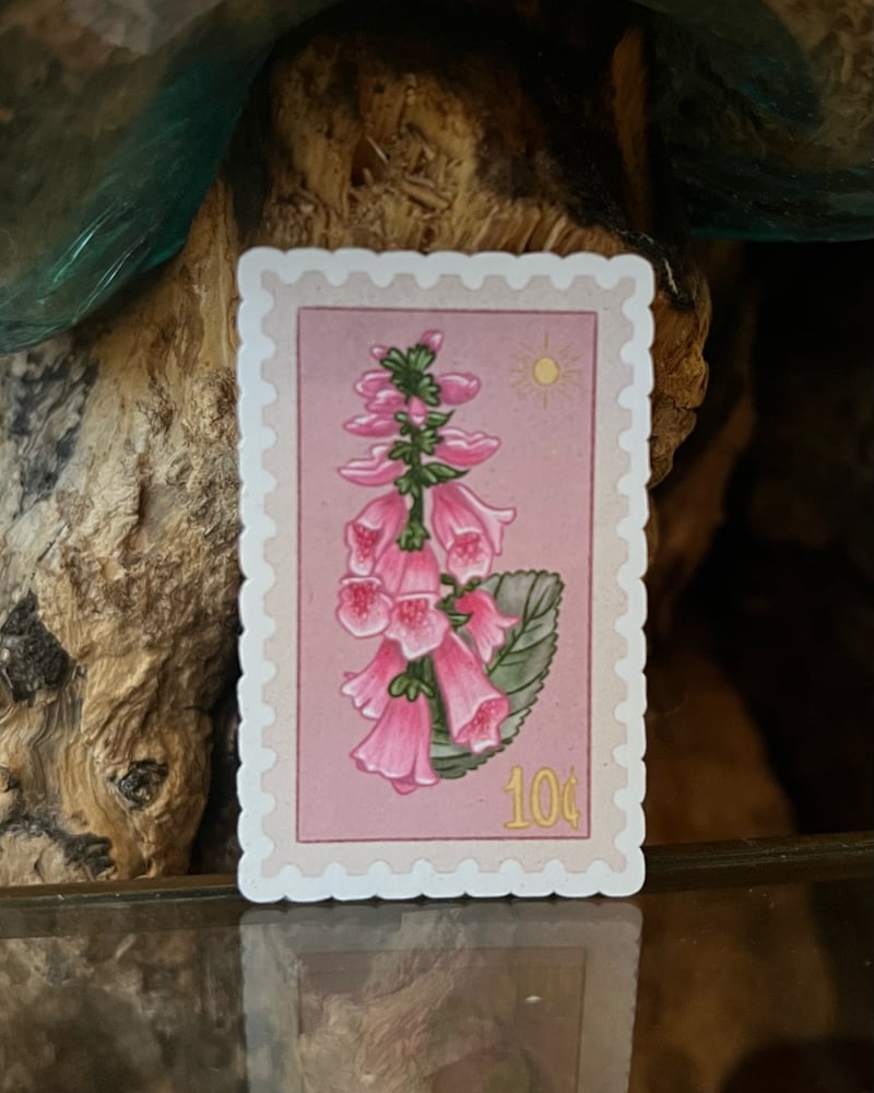 Image of Foxglove Sticker