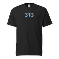 Image 3 of 313 Unisex Garment-dyed Heavyweight T