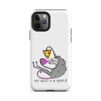 Image 4 of body is a temple Tough Case for iPhone® 