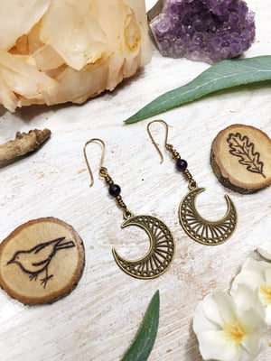 Image of Mother Moon Earrings (A)
