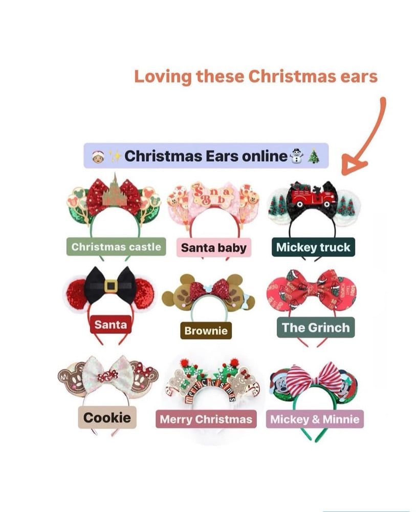 Image of Christmas ears 