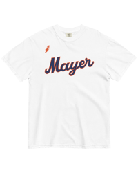 Lets Go Mayer - White Comfort Colors Tee
