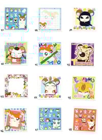 Image 5 of hamtaro stickers