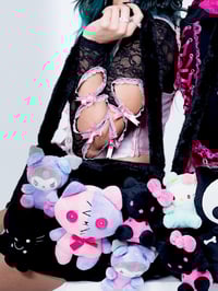 Image 2 of hexed hugs mega plushie tote