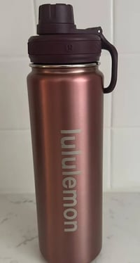 Sport water bottle brown 24 oz