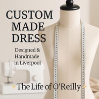 Custom Made-to-Measure Dress | Bespoke Women’s Dress | Handmade in Liverpool | 