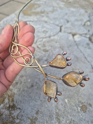 Citrine necklace 