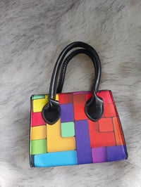 Image 6 of Color Block Small Handbag