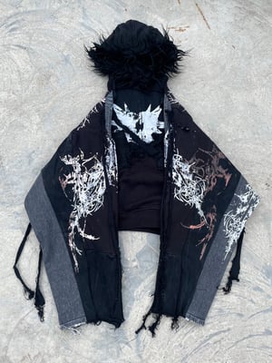 Image of OLD NOIRE LOGO HOODIE