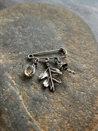 Image 1 of Forest Rain Pin Brooch