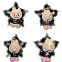 Image 2 of band labubu tees 