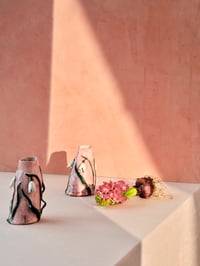 Snowdrop vase (pink)