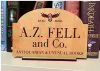 Image 2 of AZ Fell Bookshelf Sign