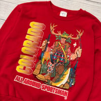 Image 2 of Vintage Colorado Sportsman Crewneck - L