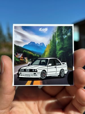 Image of KUWTB Kustoms E30 M3 Alpine White