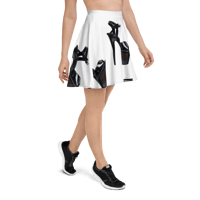 Image 1 of AP HEEL PRIDE Skater Skirt White